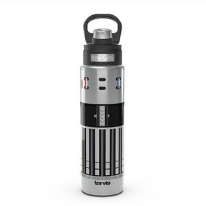Star Wars Lightsaber Detail Stainless Steel Wide Mouth Bottle w/Deluxe Spout Lid